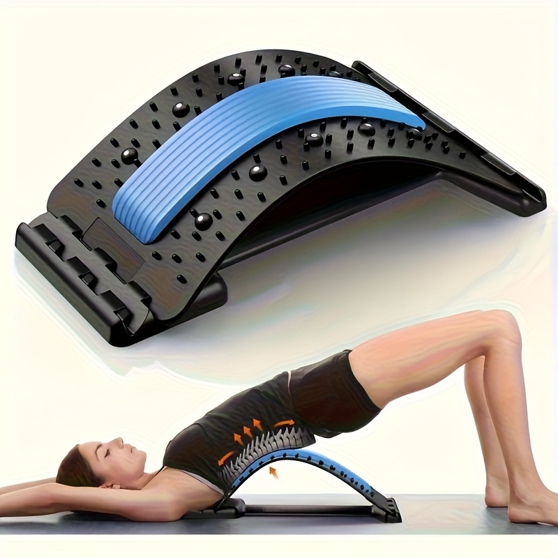 Home Gym Garden - 3-Level Back Stretcher Posture Corrector Lumbar