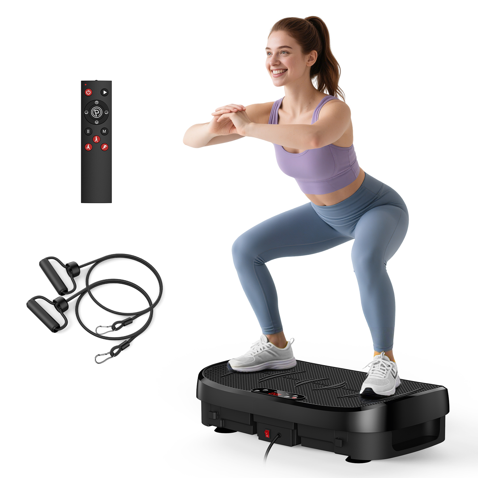 Home Gym Garden - Vibration Plate Fat Burning Fitness Platform