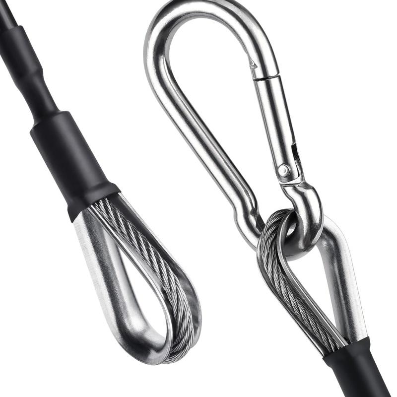 Home Gym Cable - 1/2Pcs Gym Cable Extension Compatible with