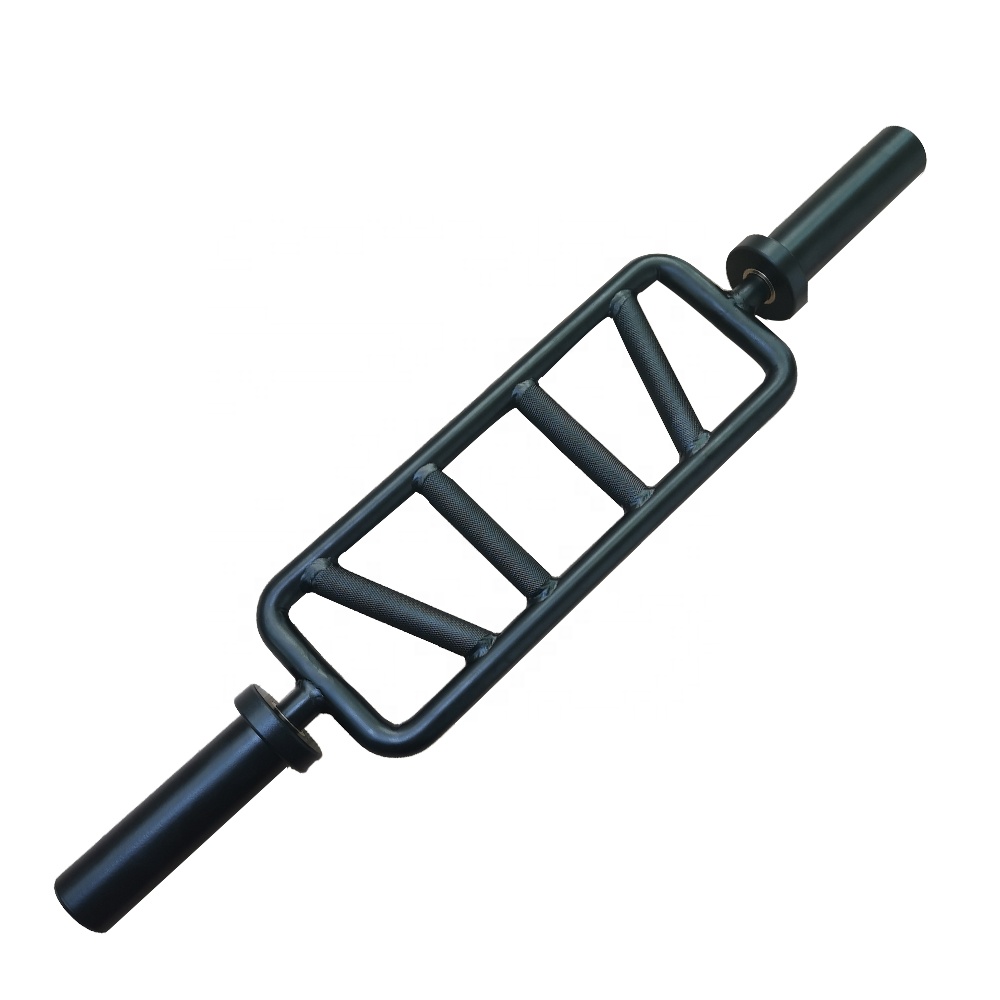 Barbell Curl Bar - Commercial Weight Lifting Square Curl Barbell