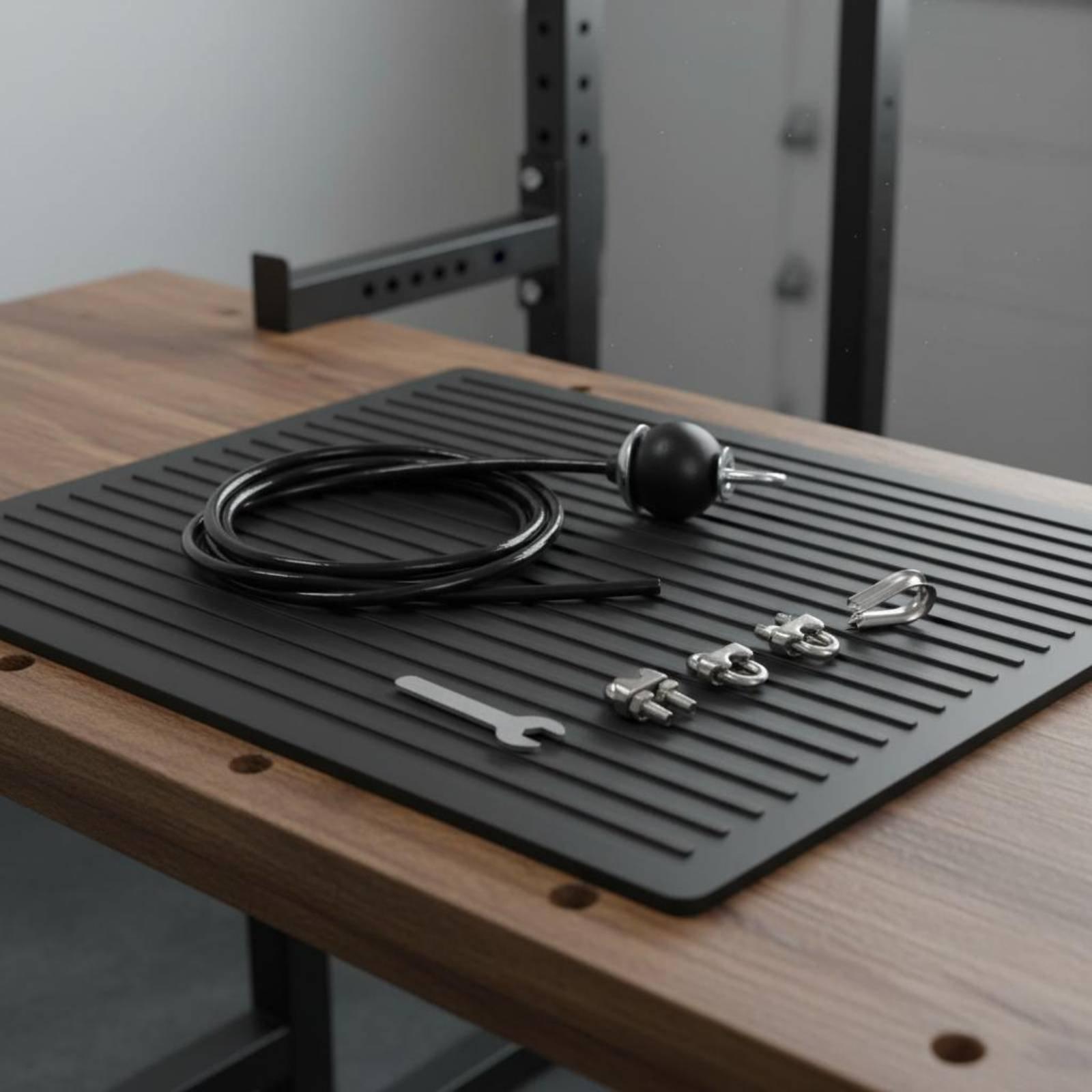 Home Gym Cable - Pulley Cable Adjustable Steel Cord Fitness
