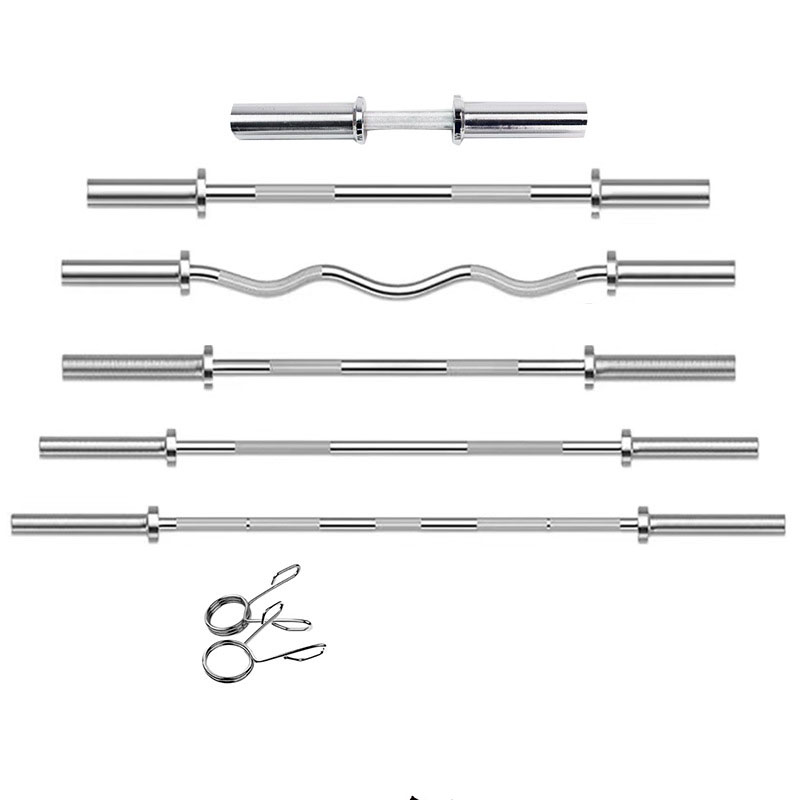 1.2m-2.2m Multi Size Cast Iron - đánh giá và giá Barbell Curl Bar