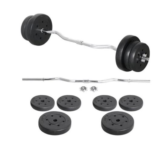 1.2m 20kg 30kg Barbell Dumbbel - đánh giá và giá Barbell Curl Bar