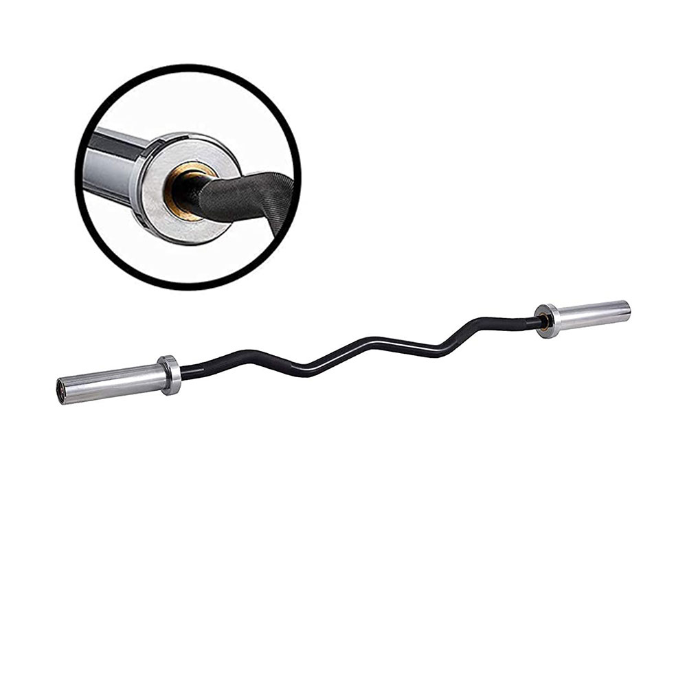 Seamless Curl Barbell Bar with - đánh giá và giá Barbell Curl Bar