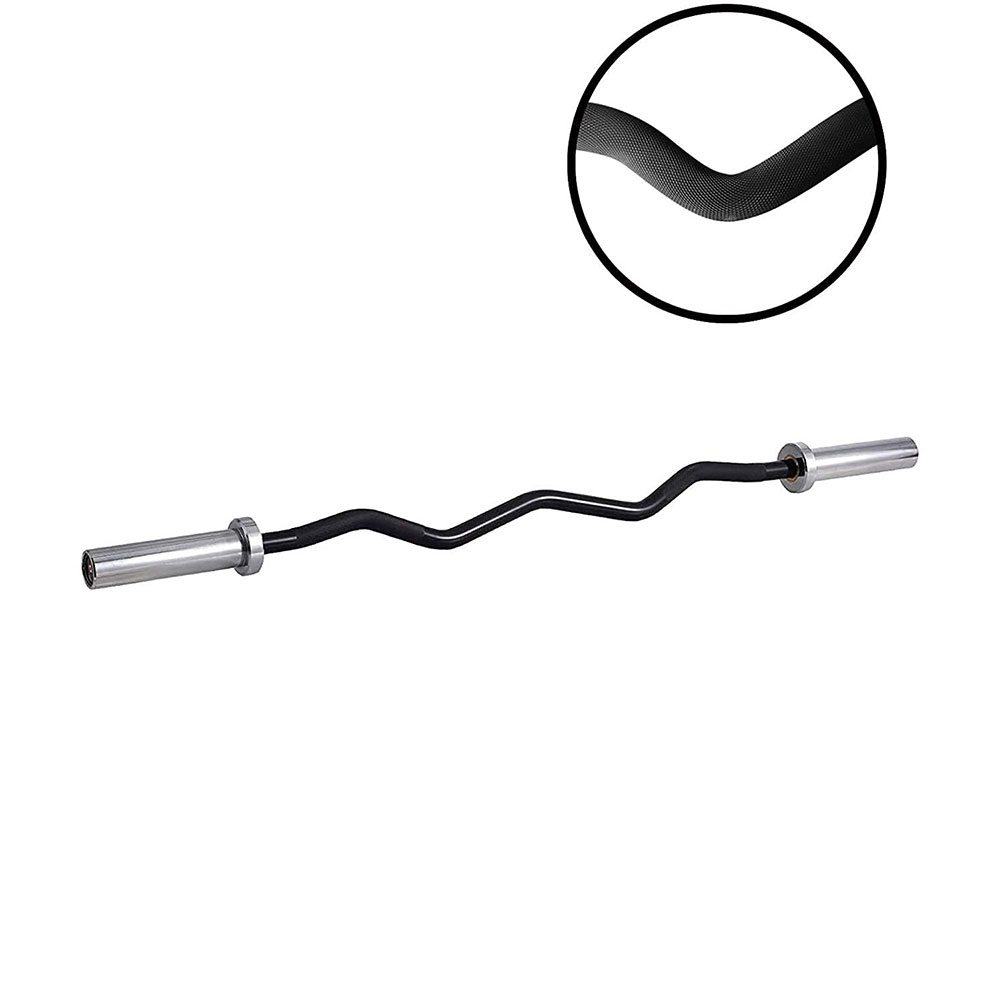 Seamless Curl Barbell Bar with - đánh giá và giá Barbell Curl Bar