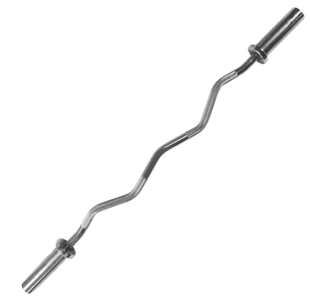 Professional Quality Hard Chro - đánh giá và giá Barbell Curl Bar