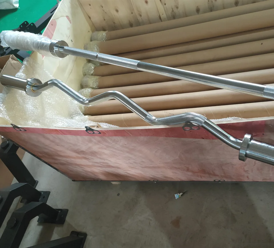 Gym Equipment Factory Direct S - đánh giá và giá Barbell Curl Bar