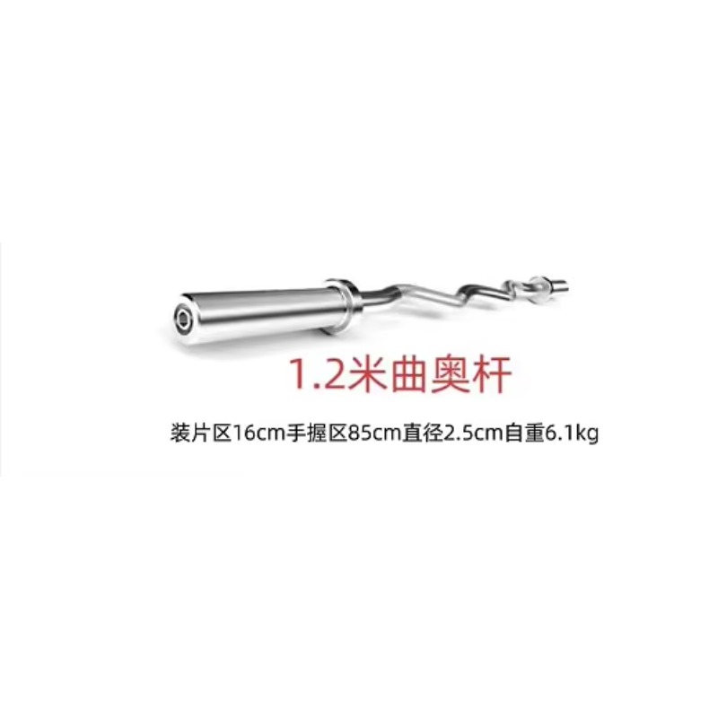 1.2m Curl Bar Steel Exercise B - đánh giá và giá Barbell Curl Bar