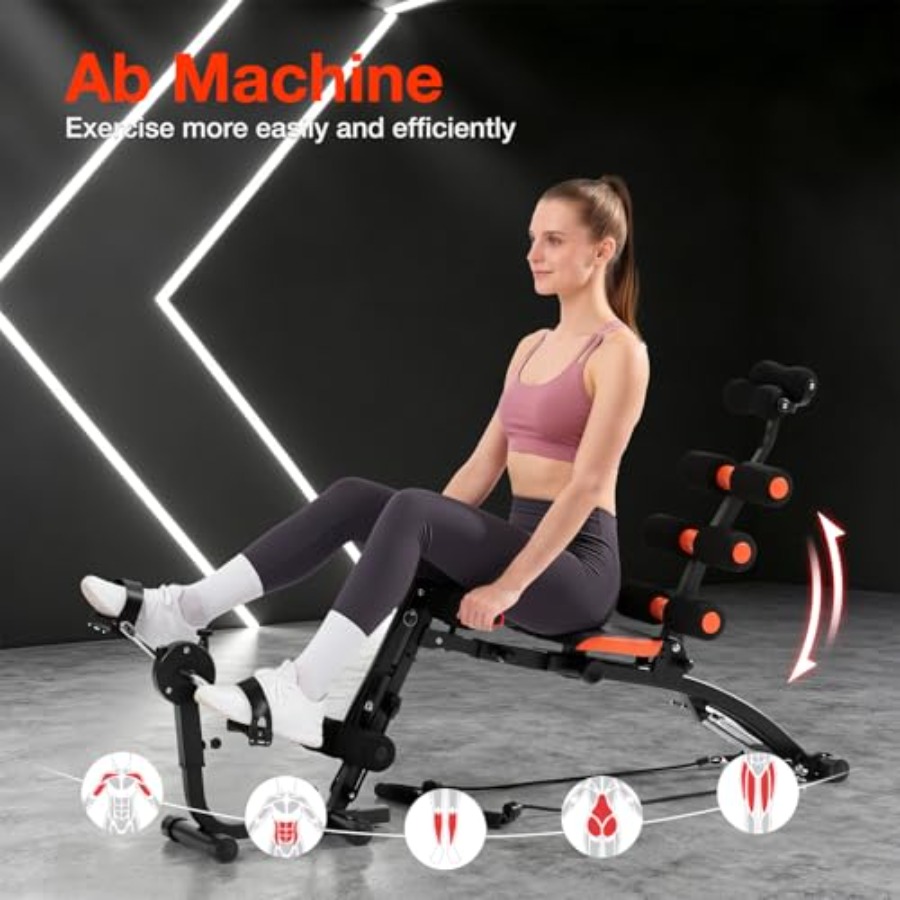 Abdominal Workout Bench Adjust - đánh giá và giá Home Gym Leg Machine