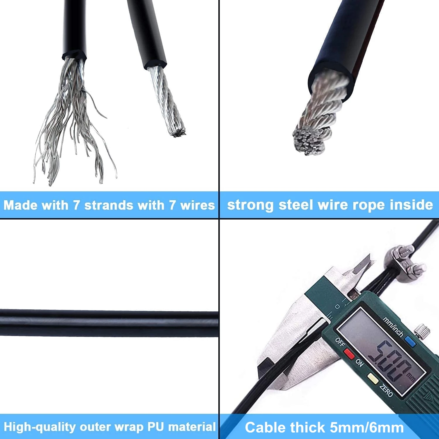 Sỉ 100 Mét 5/6Mm Nhà Nâng Trọn - đánh giá và giá Home Gym Cable