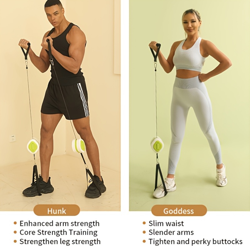 Portable Retractable Cable Tra - đánh giá và giá Home Gym Cable