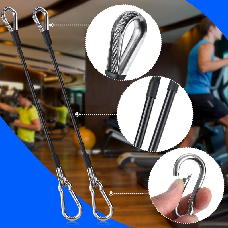 1/2Pcs 25cm Gym Cable Extensio - đánh giá và giá Home Gym Cable