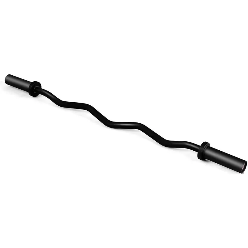 New Product Fitness Steel Curv - đánh giá và giá Barbell Curl Bar