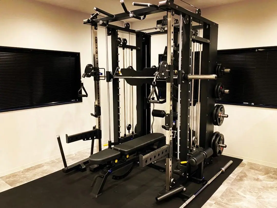 # l Commercial All In One Powe - đánh giá và giá Home Gym With Smith Machine